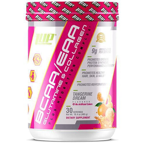 Her BCAA/EAA Glutamine & Collagen Plus Hydration Complex, Tangerine Dream - 465g - Vitax.ro