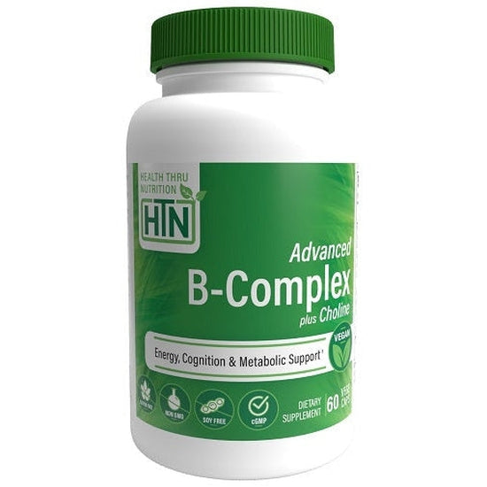 Advanced B-Complex plus Choline - 60 vcaps - Vitax.ro