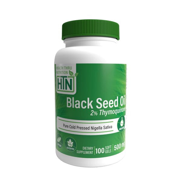 Black Seed Oil, 500mg - 100 softgels - Vitax.ro
