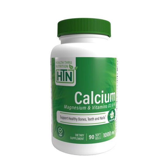 Calcium with Magnesium & Vitamins D3 & K - 90 softgels - Vitax.ro