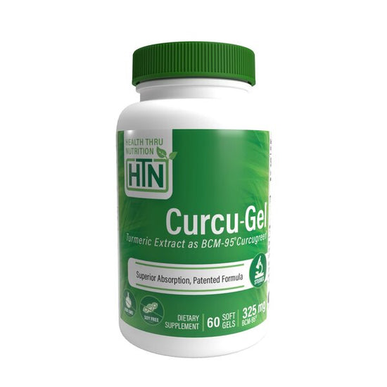 Curcu-Gel, 325mg - 60 softgels - Vitax.ro
