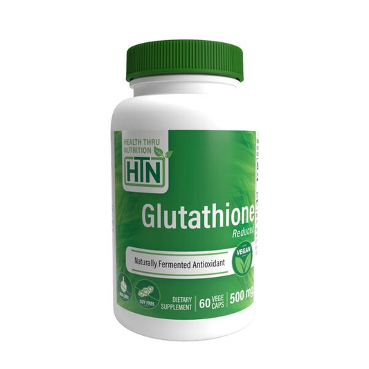 Glutathione Reduced, 500mg - 60 vcaps - Vitax.ro