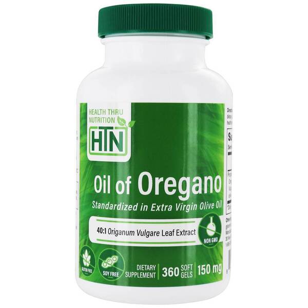 Oil of Oregano, 150mg - 360 softgels - Vitax.ro