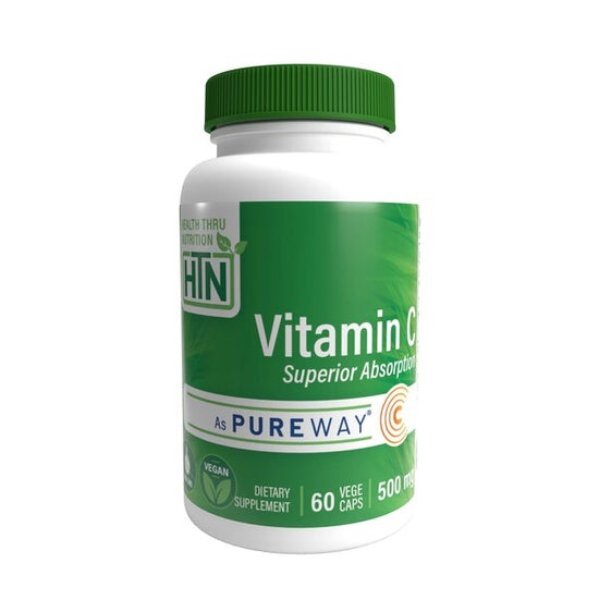 Vitamin C, 500mg - 60 vcaps - Vitax.ro
