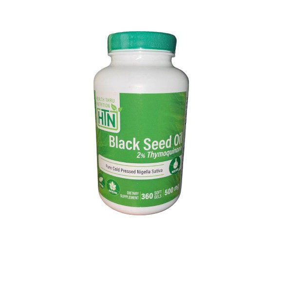 Black Seed Oil, 500mg - 360 softgels - Vitax.ro