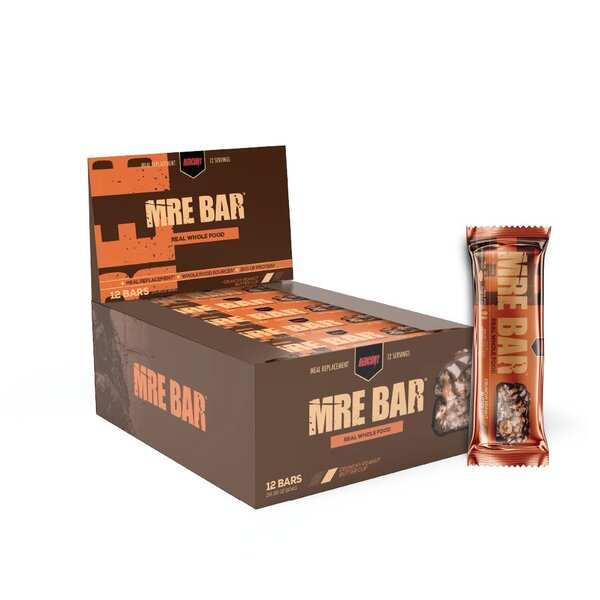 MRE Bar, Crunchy Peanut Butter Cup - 12 bars - Vitax.ro