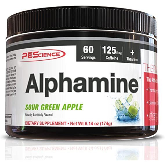 Alphamine, Sour Green Apple - 174g - Vitax.ro