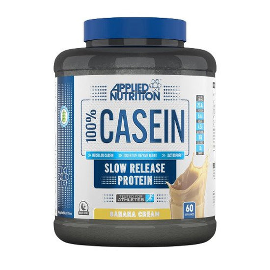 100% Casein Protein, Banana Cream - 1800g - Vitax.ro