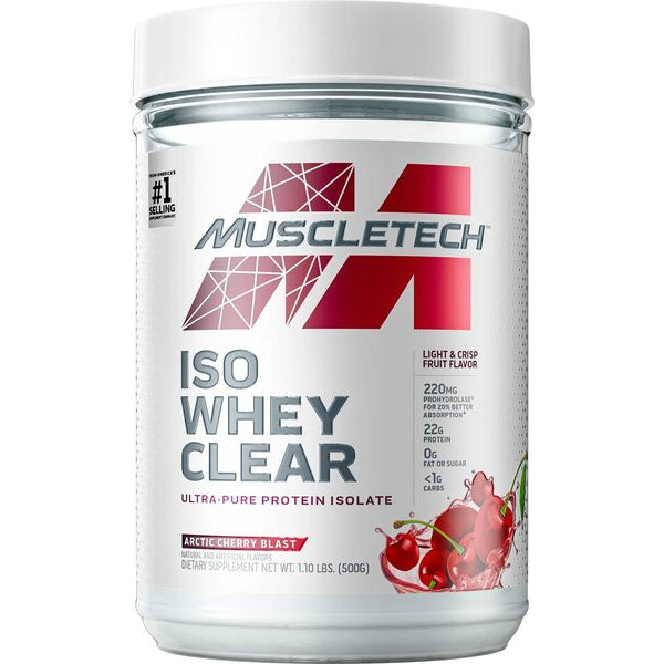 Iso Whey Clear, Arctic Cherry Blast - 500g - Vitax.ro