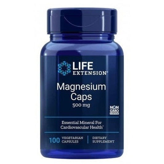 Magnesium Caps, 500mg - 100 vcaps - Vitax.ro