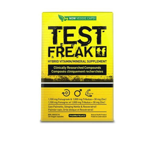 Test Freak - 120 vcaps (EAN 855504001165) - Vitax.ro