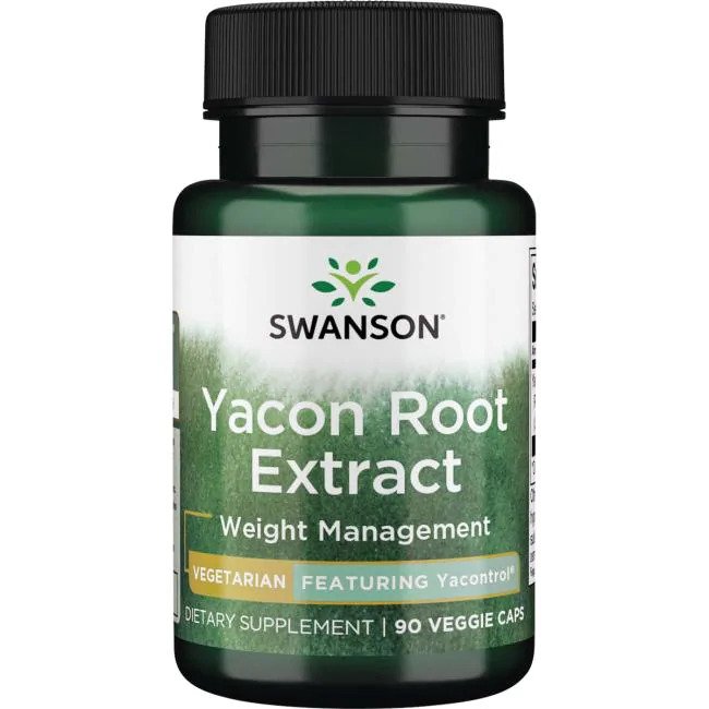 Yacon Root Extract, 100mg - 90 vcaps - Vitax.ro