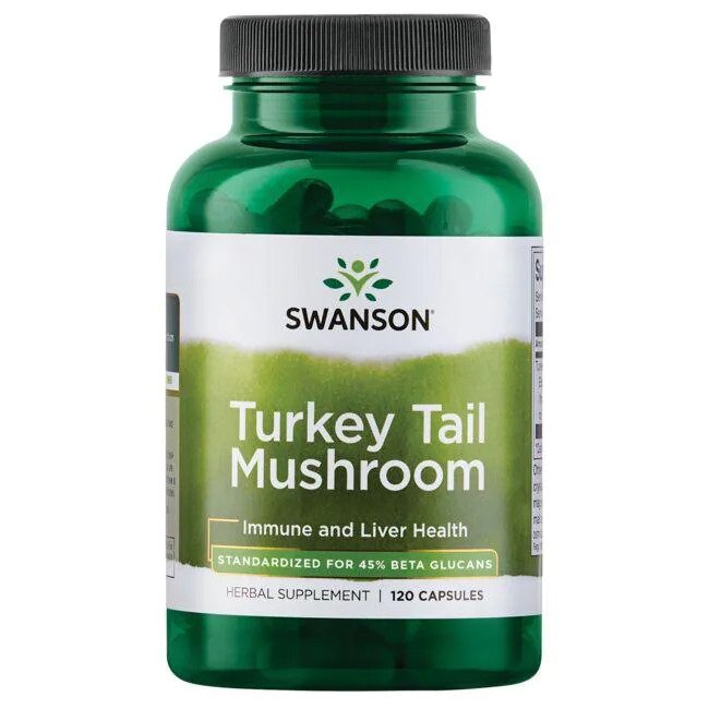 Turkey Tail Mushroom - 120 caps - Vitax.ro