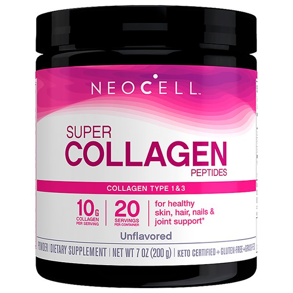 Super Collagen Type 1 & 3 - Unflavored - 200g - Vitax.ro