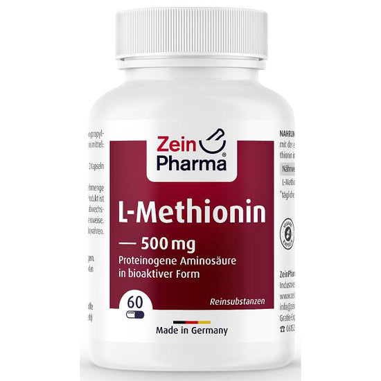 L-Methionine, 500mg - 60 caps - Vitax.ro