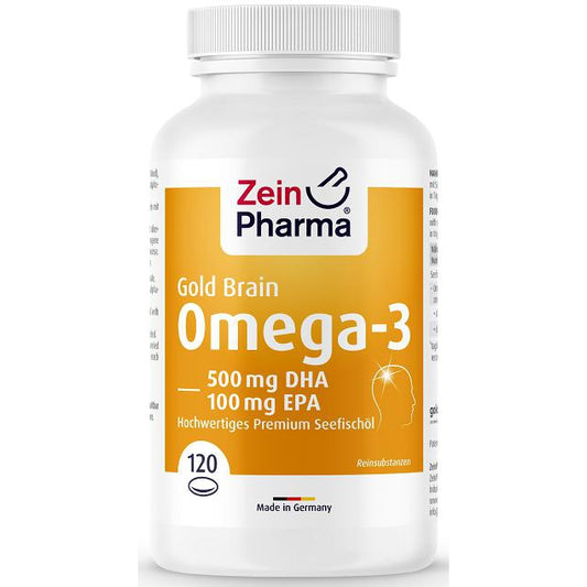 Omega-3 Gold - Brain Edition - 120 softgels - Vitax.ro