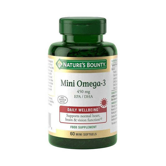 Mini Omega-3, 450mg - 60 mini softgels - Vitax.ro