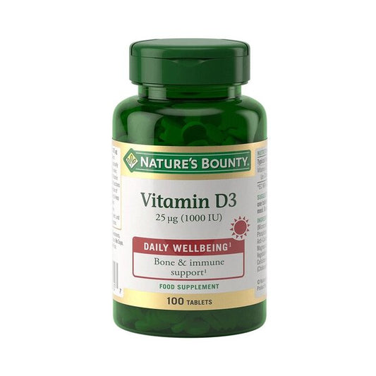 Vitamin D3, 25mcg - 100 tabs - Vitax.ro