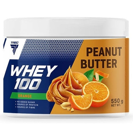Peanut Butter Whey 100, Orange - 550g - Vitax.ro
