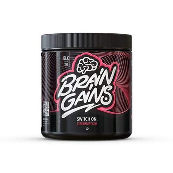 Switch-On 2.0 Black Edition, Strawberry Kiwi - 225g - Vitax.ro