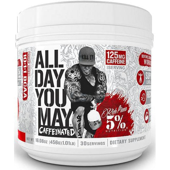 AllDayYouMay Caffeinated - Legendary Series, Fruit Punch - 456g - Vitax.ro