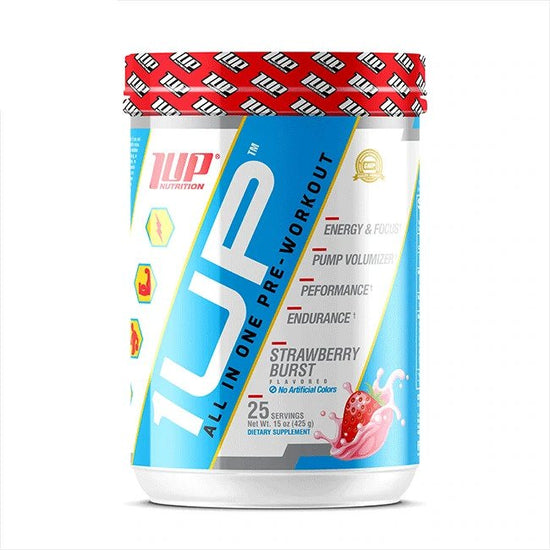 1Up For Men Pre-Workout, Strawberry Burst - 412g - Vitax.ro