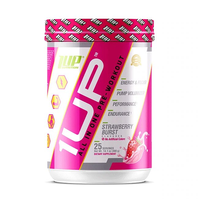 1Up For Woman, All In One Pre-Workout, Strawberry Burst - 387g - Vitax.ro