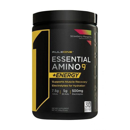 Essential Amino 9 + Energy, Strawberry Margarita - 345g - Vitax.ro