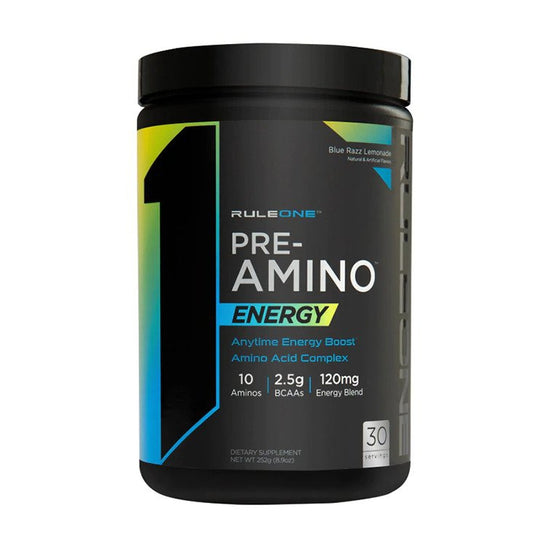 Pre-Amino Energy, Blue Razz Lemonade - 252g - Vitax.ro