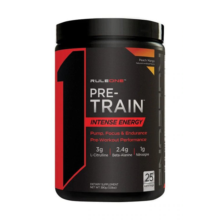 Pre-Train Intense Energy, Peach Mango - 390g - Vitax.ro