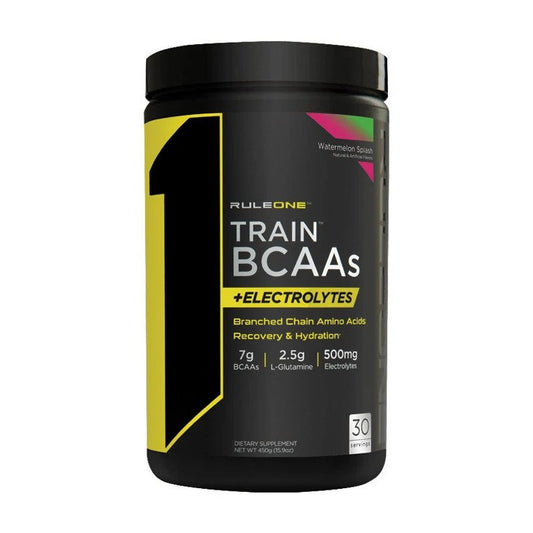 Train BCAAs + Electrolytes, Watermelon Splash - 450g - Vitax.ro