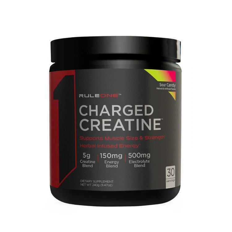 Charged Creatine, Sour Candy - 240g - Vitax.ro