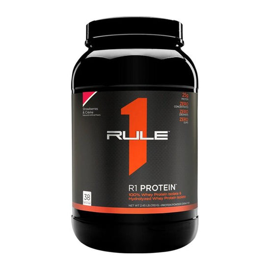 R1 Protein, Strawberries & Creme - 1110g - Vitax.ro