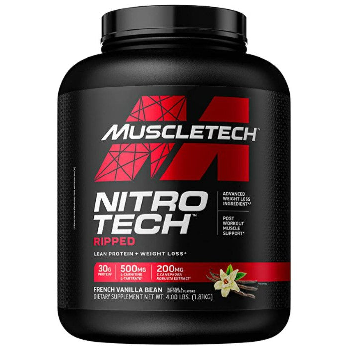 Nitro-Tech Ripped, French Vanilla Bean - 1810g - Vitax.ro