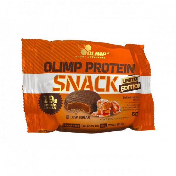 Protein Snack, Salted Caramel (Limited Edition) - 12 x 60g - Vitax.ro