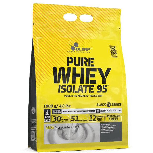 Pure Whey Isolate 95, Vanilla Ice Cream - 1800g - Vitax.ro
