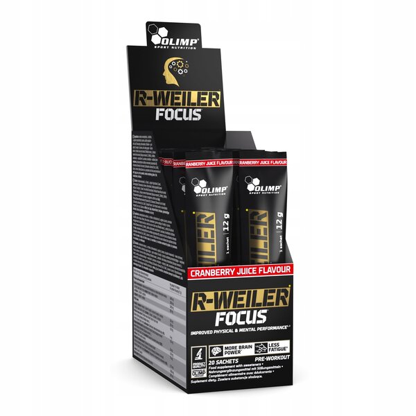 R-Weiler Focus, Cranberry Juice - 20 x 12g - Vitax.ro