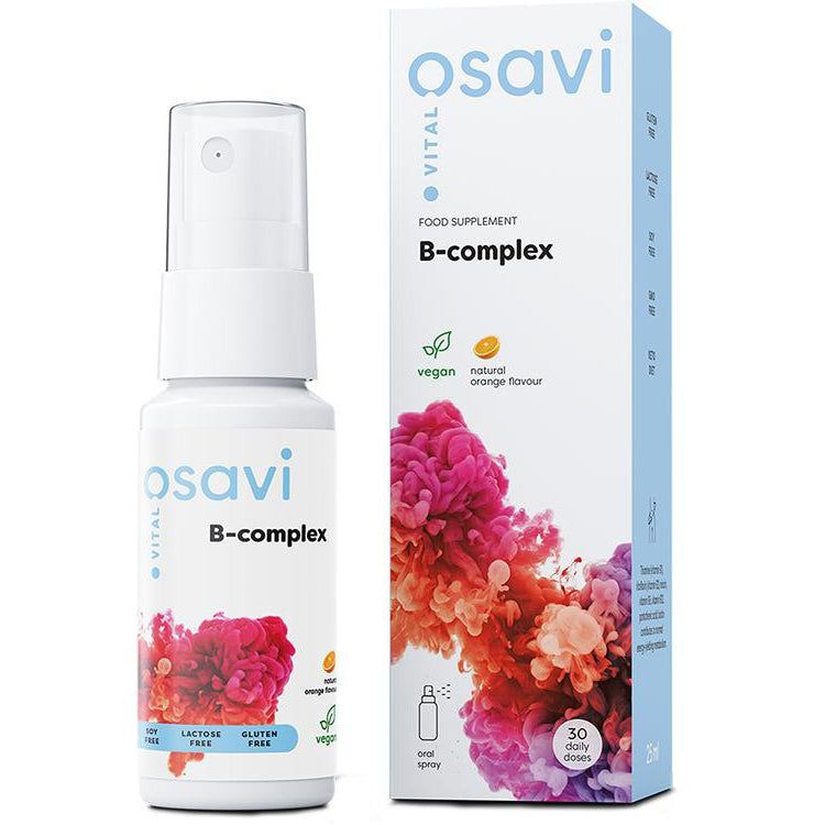 B-Complex Oral Spray, Orange - 25 ml. - Vitax.ro