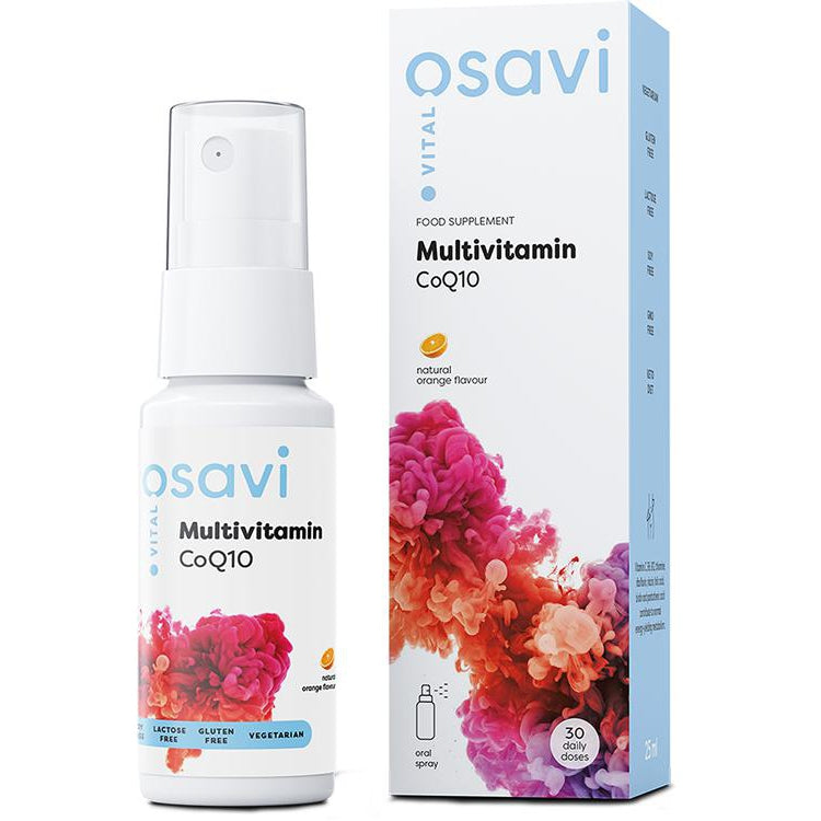 Multivitamin CoQ10 Oral Spray, Orange - 25 ml. - Vitax.ro