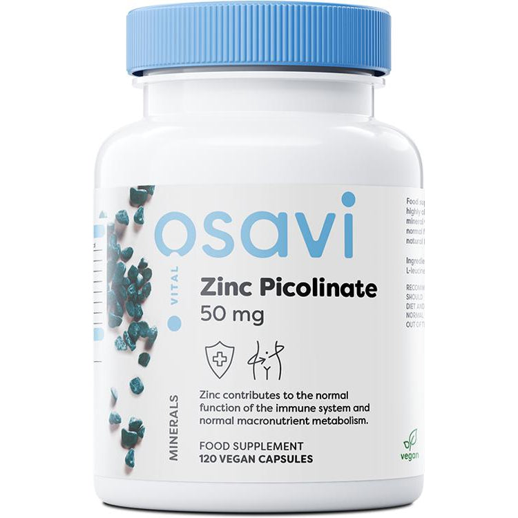 Zinc Picolinate, 50mg - 120 vegan caps - Vitax.ro