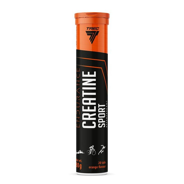 Enudrance Creatine Sport Effervescent, Orange - 20 tabs - Vitax.ro