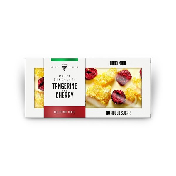White Chocolate, Tangerine & Cherry - 53g - Vitax.ro
