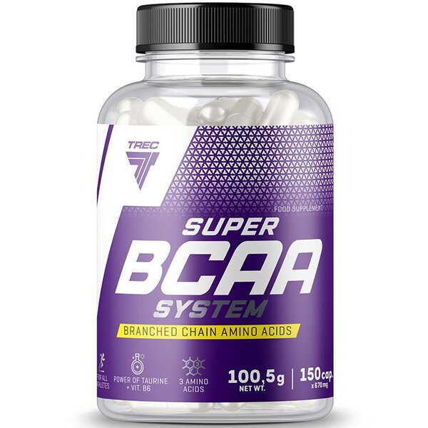 Super BCAA System - 150 caps - Vitax.ro