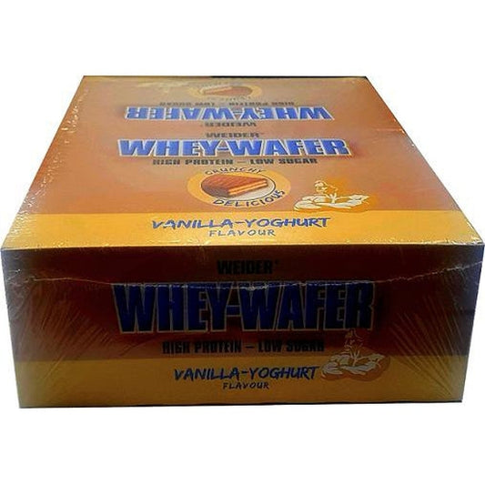 Whey-Wafer, Vanilla Yoghurt - 12 bars - Vitax.ro