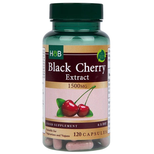 Black Cherry Extract, 1500mg - 120 vcaps - Vitax.ro