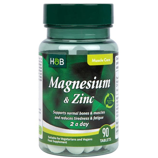 Magnesium with Zinc - 90 tabs - Vitax.ro