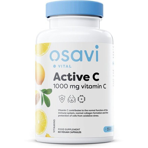 Active C, 1000mg Vitamin C - 60 vegan caps - Vitax.ro