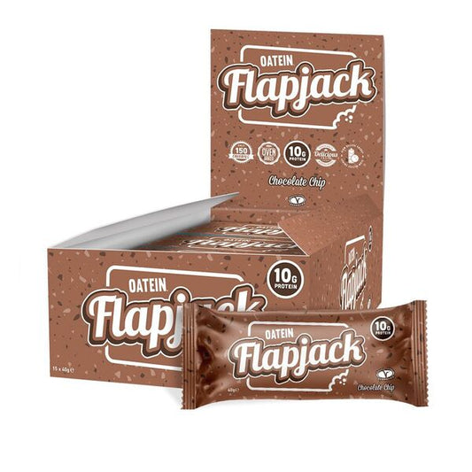 Oatein Flapjack, Chocolate Chip - 15 x 40g - Vitax.ro