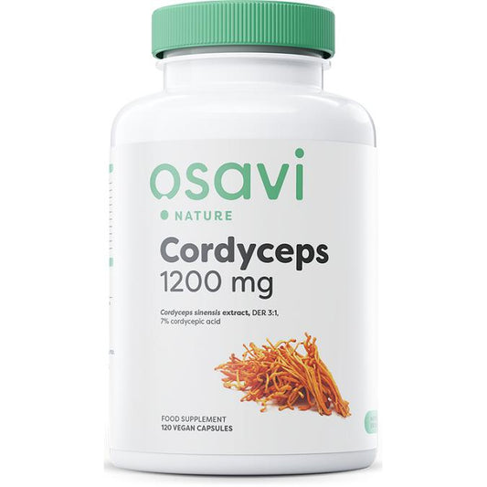 Cordyceps, 1200mg - 120 vegan caps - Vitax.ro
