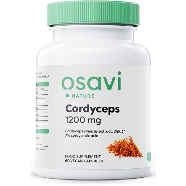 Cordyceps, 1200mg - 60 vegan caps - Vitax.ro